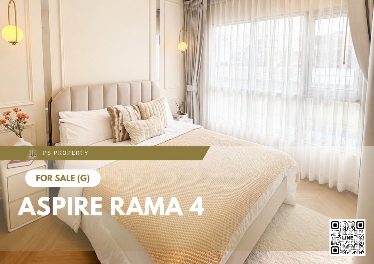 รูป ขายด่วน 📍 Aspire Rama 4 📍 เฟอร์นิเจอร์ และ เครื่องใช้ไฟฟ้าครบ ใกล้ BTS เอกมัย  - รูปที่ 1/12