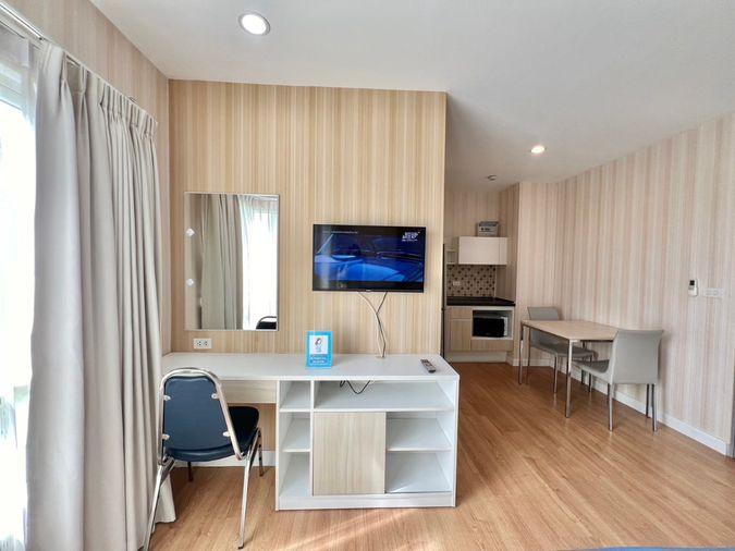 รูป 📢 V-Condo ห้อง Studio 24 ตรม. ชั้น 7 ติดถนนบายพาส ราคาเช่าเพียง 6,000 บาท/เดือน🔥 - รูปที่ 4/18