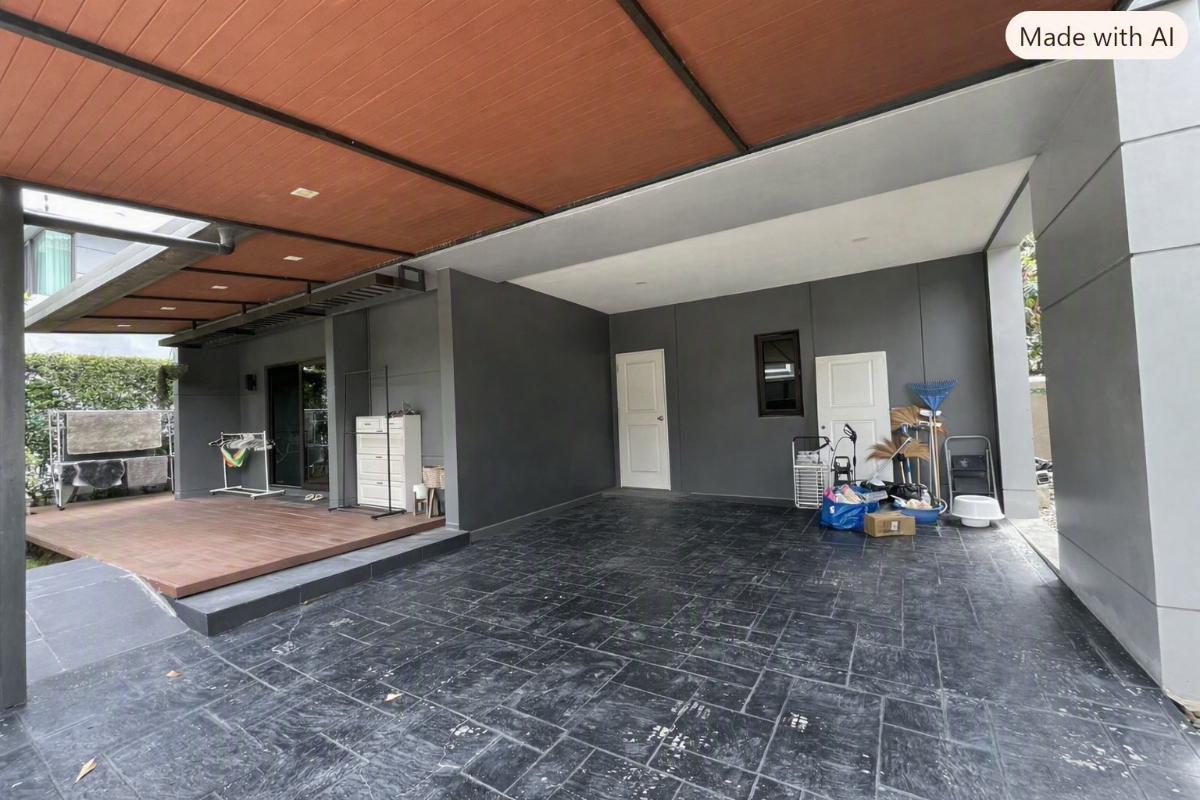 รูป BL156|บ้านเดี่ยว 2 ชั้น โครงการ เซนโทร รามอินทรา-จตุโชติ บ้านเดี่ยวใกล้ถนนกาญจนาภิเษก และ BTS คูคต (ราคา 6,990,000 บาท ) - รูปที่ 3/25
