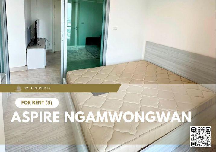 รูป ให้เช่า ✨ Aspire Ngamwongwan ✨ เฟอร์นิเจอร์ และ เครื่องใช้ไฟฟ้าครบ ใกล้เดอะมอลล์งามวงศ์วาน - รูปที่ 1/10