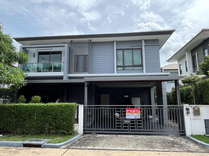 รูป BL156|บ้านเดี่ยว 2 ชั้น โครงการ เซนโทร รามอินทรา-จตุโชติ บ้านเดี่ยวใกล้ถนนกาญจนาภิเษก และ BTS คูคต (ราคา 6,990,000 บาท ) - รูปที่ 2/25