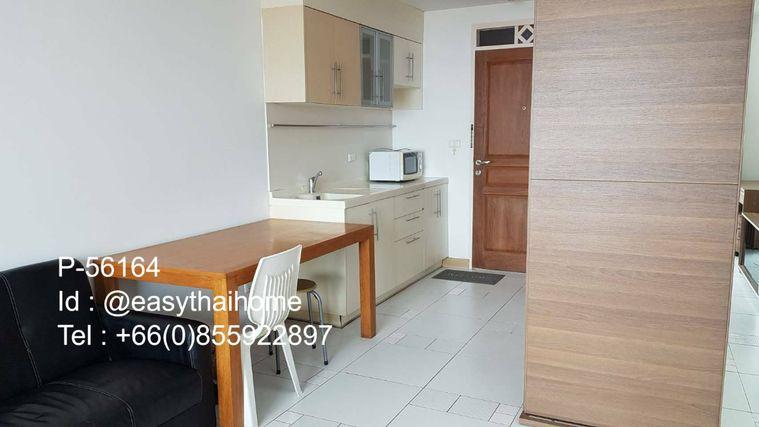 รูป P-56164 ให้เช่า ศุภาลัย ริเวอร์ เพลส | ห้องสตูดิโอ | วิวเมือง | ชั้น 19 | เฟอร์นิเจอร์ครบ | พร้อมเข้าอยู่📞 Line ID: @easythaihome | 085-592-2897 - รูปที่ 7/8