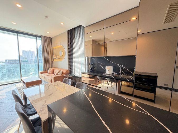 รูป Luxury 2-Bedroom Direct to BTS Thonglor 75 SQ.M. 85,000 THB/Month - รูปที่ 10/12