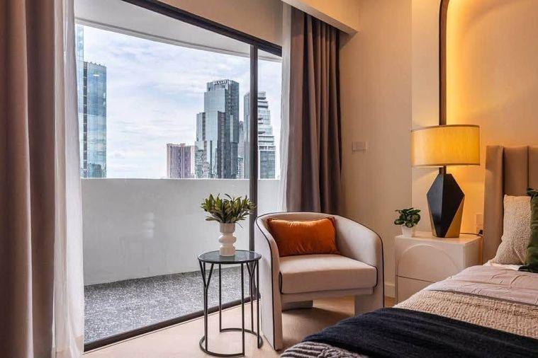 รูป ขายด่วน 📍 Fifty Fifth Tower 📍 4 ห้องนอน 3 ห้องน้ำ ตกแต่งใหม่ทั้งห้อง พร้อมเฟอร์นิเจอร์ครบ - รูปที่ 4/15