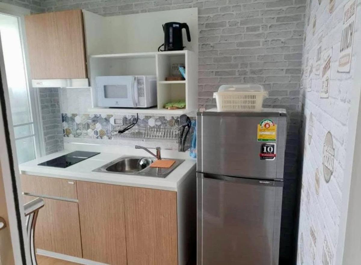 รูป 🟠ขายด่วน !! คอนโด เดอะปราก หลานหลวง-โบ๊เบ๊  The Prague Condominium ห้องมุม ได้วิวภูเขาทองสวยงาม ✅เฟอร์นิเจอร์และเครื่องใช้ไฟฟ้าครบครัน  - รูปที่ 6/7