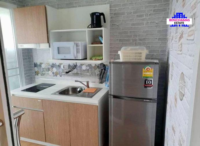 รูป 🟠ขายด่วน !! คอนโด เดอะปราก หลานหลวง-โบ๊เบ๊ The Prague Condominium ห้องมุม ได้วิวภูเขาทองสวยงาม ✅เฟอร์นิเจอร์และเครื่องใช้ไฟฟ้าครบครัน - รูปที่ 6/7