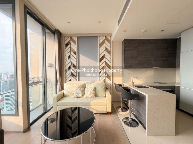 รูป Luxury 1-Bedroom on the 40th Floor with Stunning Asoke View, Only 39K! - รูปที่ 5/13