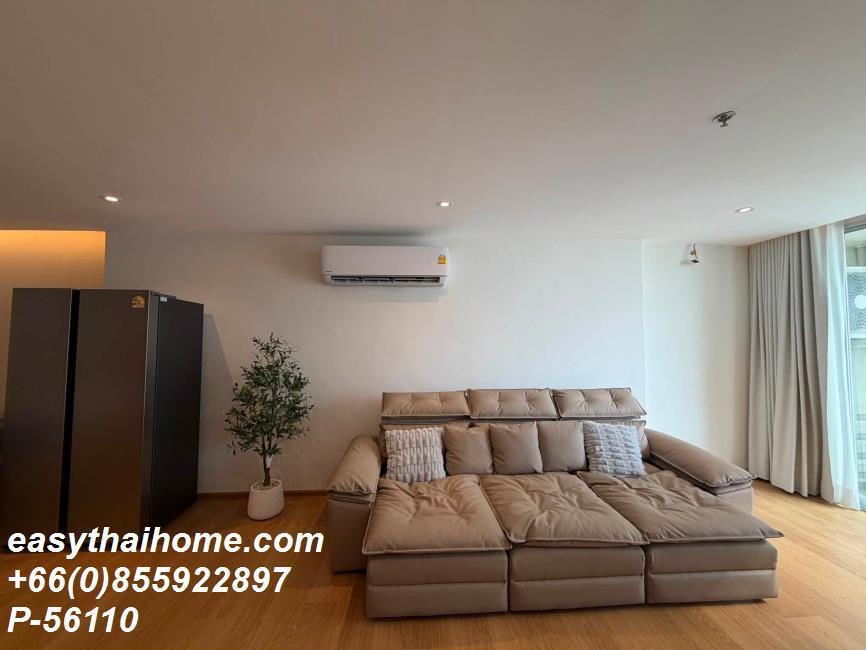 รูป P-56110 ให้เช่า อโศก เพลส | 2 ห้องนอน 1 ห้องน้ำ | วิวเมือง | ชั้น 27 | เฟอร์นิเจอร์ครบ  | พร้อมเข้าอยู่ 📞 Line ID: @easythaihome | 085-592-2897 - รูปที่ 10/24