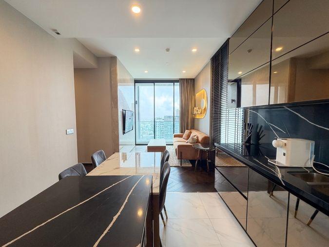 รูป Luxury 2-Bedroom Direct to BTS Thonglor 75 SQ.M. 85,000 THB/Month - รูปที่ 12/12