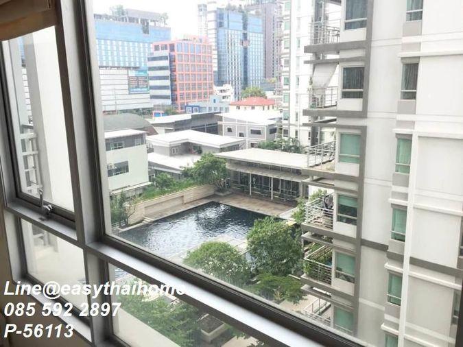 รูป P-56113 🔥 📍 ให้เช่า 1 นอน ห้องสวยวิวสระ The Room Ratchada-Ladprao  ชั้น 8 ขนาด 49 ตรม. ใกล้ MRT ลาดพร้าว Line ID: @easythaihome 085-592-2897 - รูปที่ 6/6