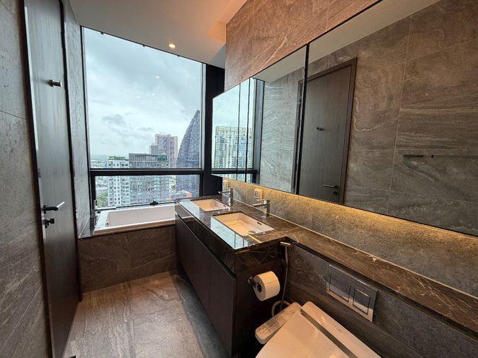 รูป Luxury 2-Bedroom Direct to BTS Thonglor 75 SQ.M. 85,000 THB/Month - รูปที่ 7/12