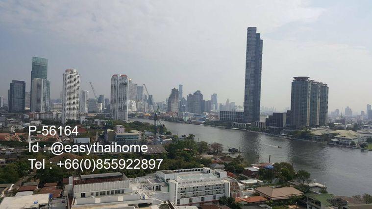 รูป P-56164 ให้เช่า ศุภาลัย ริเวอร์ เพลส | ห้องสตูดิโอ | วิวเมือง | ชั้น 19 | เฟอร์นิเจอร์ครบ | พร้อมเข้าอยู่📞 Line ID: @easythaihome | 085-592-2897 - รูปที่ 5/8