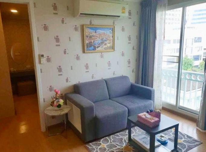 รูป 🟠ขายด่วน !! คอนโด เดอะปราก หลานหลวง-โบ๊เบ๊  The Prague Condominium ห้องมุม ได้วิวภูเขาทองสวยงาม ✅เฟอร์นิเจอร์และเครื่องใช้ไฟฟ้าครบครัน  - รูปที่ 2/7