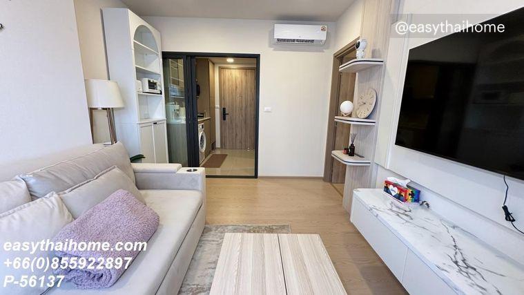รูป P-56137 ให้เช่า เดอะ เบส เออร์เบิน พระราม 9 | วิวเมือง | ชั้น 12 | เฟอร์นิเจอร์ครบ | พร้อมเข้าอยู่ 📞 Line ID: @easythaihome | 085-592-2897 - รูปที่ 5/15