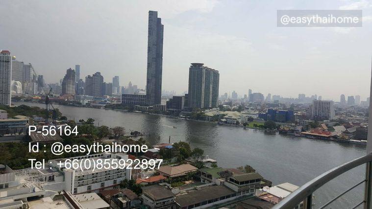 รูป P-56164 ให้เช่า ศุภาลัย ริเวอร์ เพลส | ห้องสตูดิโอ | วิวเมือง | ชั้น 19 | เฟอร์นิเจอร์ครบ | พร้อมเข้าอยู่📞 Line ID: @easythaihome | 085-592-2897 - รูปที่ 4/8