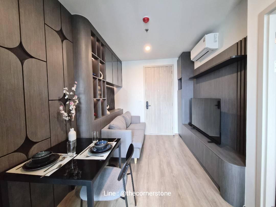 รูป ห้องสวย พร้อมให้เช่า “ 𝐍𝐮𝐞 𝐃𝐢𝐬𝐭𝐫𝐢𝐜𝐭 𝐑𝟗 “  1 ห้องนอน ครัวแยก ขนาด 30.20 ตร.ม. ชั้น 40 [260708] - รูปที่ 10/16