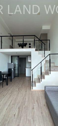 รูป 🛋️💗 (พร้อมเปิดห้องให้ดูทันที!) The Rich พระราม9-ศรีนครินทร์ 💗🛋️ loft 2 ชั้น ห้องสะอาด เฟอร์นิเจอร์ครบพร้อมอยู่🔥🔥 ID LINE: @471ovhib 📲 - รูปที่ 1/23