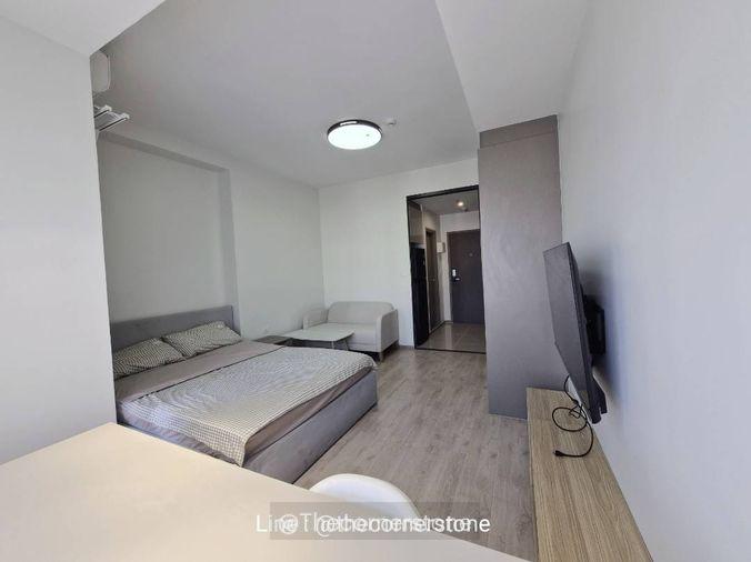 picture Ready to move in : " 𝐈𝐝𝐞𝐨 𝐑𝐚𝐦𝐚 𝟗 - 𝐀𝐬𝐨𝐤𝐞" Studio 26 Sq.m. 19th Floor Near : MRT-Rama 9 - 4/19
