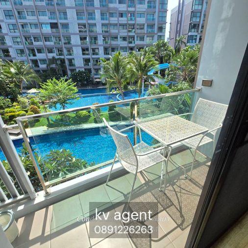 รูป pool view💧 💧 💧 ดุสิต แกรนด์ ปาร์ค ( Dusit Grand Park Condo Resort ) 💧 💧 💧ฝั่งวิวสระ ชั้น4อาคาร A - รูปที่ 25/43
