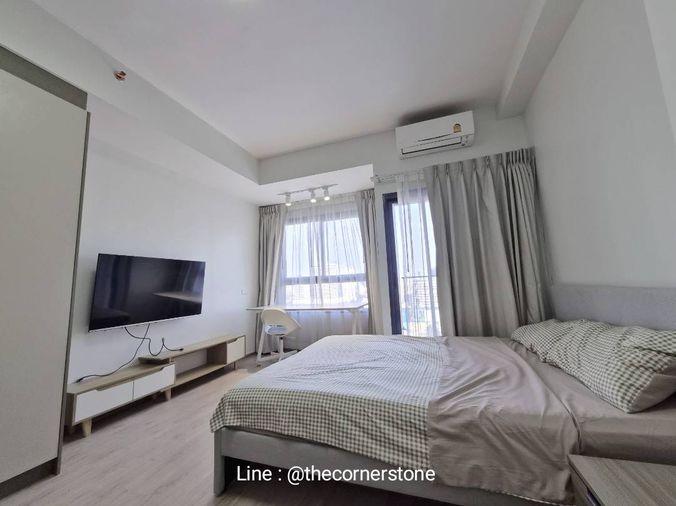 picture Ready to move in : " 𝐈𝐝𝐞𝐨 𝐑𝐚𝐦𝐚 𝟗 - 𝐀𝐬𝐨𝐤𝐞" Studio 26 Sq.m. 19th Floor Near : MRT-Rama 9 - 1/19
