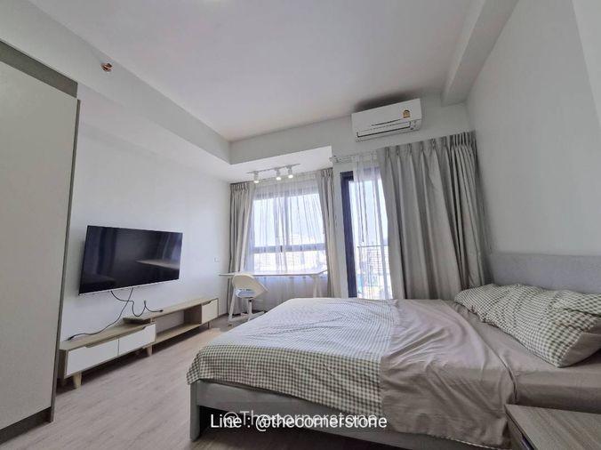 picture Ready to move in : " 𝐈𝐝𝐞𝐨 𝐑𝐚𝐦𝐚 𝟗 - 𝐀𝐬𝐨𝐤𝐞" Studio 26 Sq.m. 19th Floor Near : MRT-Rama 9 - 1/19