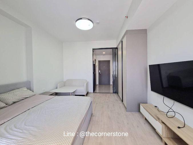 picture Ready to move in : " 𝐈𝐝𝐞𝐨 𝐑𝐚𝐦𝐚 𝟗 - 𝐀𝐬𝐨𝐤𝐞" Studio 26 Sq.m. 19th Floor Near : MRT-Rama 9 - 10/19