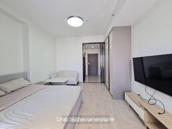 picture Ready to move in : " 𝐈𝐝𝐞𝐨 𝐑𝐚𝐦𝐚 𝟗 - 𝐀𝐬𝐨𝐤𝐞" Studio 26 Sq.m. 19th Floor Near : MRT-Rama 9 - 10/19