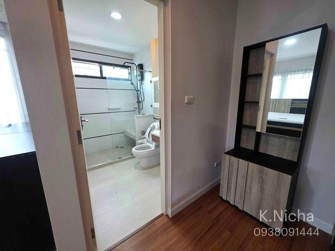 รูป HR3789ให้เช่าบ้านเดี่ยว 2 ชั้น มัณฑนา เลค วัชรพล (ถนนสุขาภิบาล 5) บ้านสวย เฟอร์ฯ ครบ เครื่องซัก-อบผ้าในตัว ส่วนกลางทะเลสาบใหญ่ ใกล้ทางด่วน - รูปที่ 35/42
