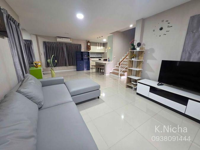 รูป HR3789ให้เช่าบ้านเดี่ยว 2 ชั้น มัณฑนา เลค วัชรพล (ถนนสุขาภิบาล 5) บ้านสวย เฟอร์ฯ ครบ เครื่องซัก-อบผ้าในตัว ส่วนกลางทะเลสาบใหญ่ ใกล้ทางด่วน - รูปที่ 30/42