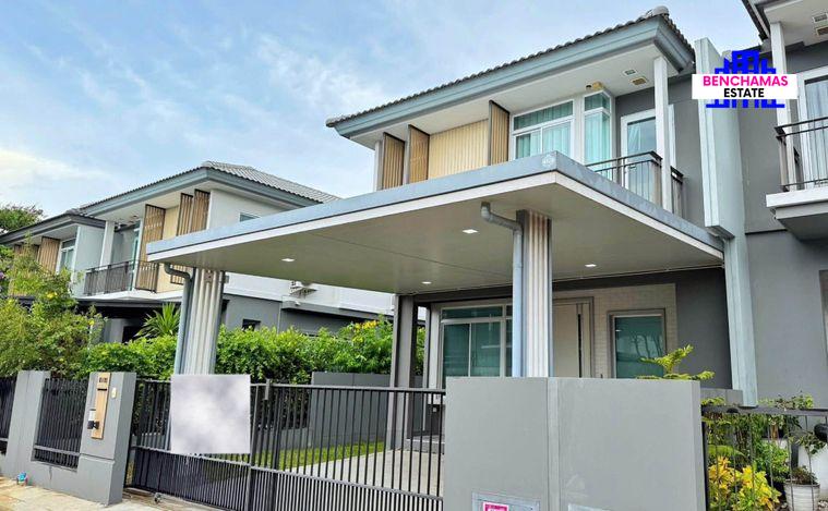 รูป 🌳ขายด่วน!! บ้านเดี่ยว Inizio 3 ปิ่นเกล้า-วงแหวน โครงการคุณภาพจาก Land & Houses ทำเลบางกรวย-วัดส้มเกลี้ยง ✅พร้อมเข้าอยู่ - รูปที่ 1/4