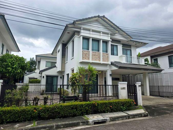 รูป HR3789ให้เช่าบ้านเดี่ยว 2 ชั้น มัณฑนา เลค วัชรพล (ถนนสุขาภิบาล 5) บ้านสวย เฟอร์ฯ ครบ เครื่องซัก-อบผ้าในตัว ส่วนกลางทะเลสาบใหญ่ ใกล้ทางด่วน - รูปที่ 24/42