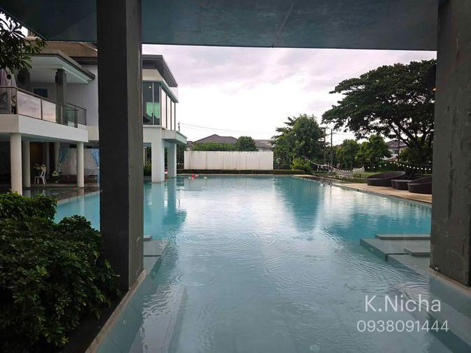 รูป HR3789ให้เช่าบ้านเดี่ยว 2 ชั้น มัณฑนา เลค วัชรพล (ถนนสุขาภิบาล 5) บ้านสวย เฟอร์ฯ ครบ เครื่องซัก-อบผ้าในตัว ส่วนกลางทะเลสาบใหญ่ ใกล้ทางด่วน - รูปที่ 27/42