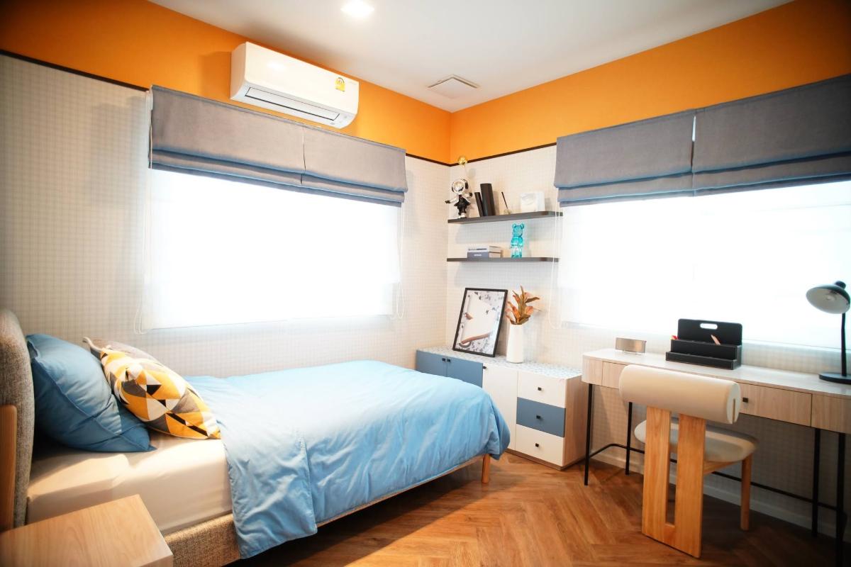 รูป ✅ว่าง✨ ✨ ให้เช่าบ้านหรู ชัยพฤกษ์ บางนา 💰 85,000 บาท/เดือน 3 ห้องนอน 4 ห้องน้ำ💬 ทักLINE: @682rrwqo เมตร - รูปที่ 12/19