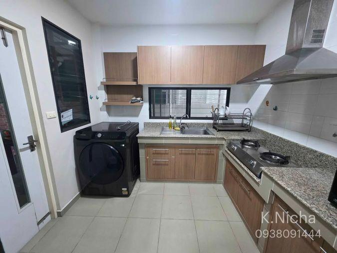 รูป HR3789ให้เช่าบ้านเดี่ยว 2 ชั้น มัณฑนา เลค วัชรพล (ถนนสุขาภิบาล 5) บ้านสวย เฟอร์ฯ ครบ เครื่องซัก-อบผ้าในตัว ส่วนกลางทะเลสาบใหญ่ ใกล้ทางด่วน - รูปที่ 32/42