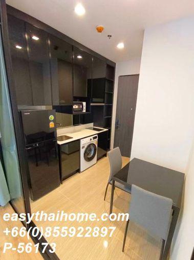 รูป P-56173 ให้เช่า โนเบิล อราวน์ อารีย์ | ห้องสตูดิโอ 1 ห้องน้ำ | วิวเมือง  | ใกล้ BTS  | พร้อมเข้าอยู่ 📞 Line ID: @easythaihome | 085-592-2897 - รูปที่ 4/7