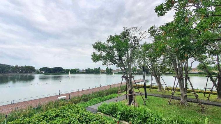รูป HR3789ให้เช่าบ้านเดี่ยว 2 ชั้น มัณฑนา เลค วัชรพล (ถนนสุขาภิบาล 5) บ้านสวย เฟอร์ฯ ครบ เครื่องซัก-อบผ้าในตัว ส่วนกลางทะเลสาบใหญ่ ใกล้ทางด่วน - รูปที่ 7/42