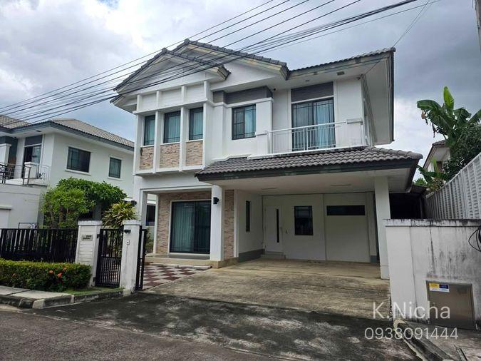 รูป HR3789ให้เช่าบ้านเดี่ยว 2 ชั้น มัณฑนา เลค วัชรพล (ถนนสุขาภิบาล 5) บ้านสวย เฟอร์ฯ ครบ เครื่องซัก-อบผ้าในตัว ส่วนกลางทะเลสาบใหญ่ ใกล้ทางด่วน - รูปที่ 17/42