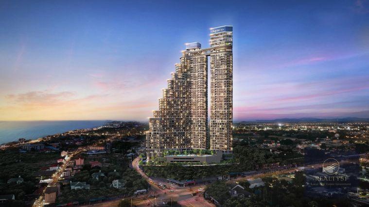 รูป Aquarous Jomtien Pattaya | 1 ห้องนอน เริ่ม 5.56 ล้าน ใกล้หาด 500 ม. - รูปที่ 11/38