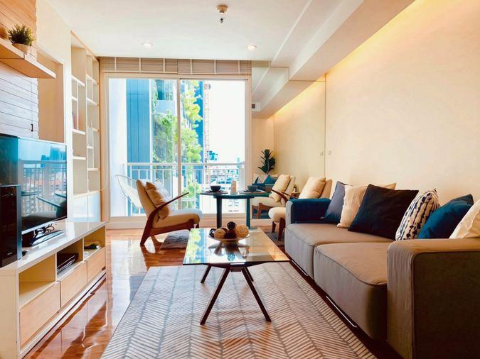 รูป 🔥 Baan Siri 31 ห้องสวย 1 Bedroom ชั้น 12 ขนาด 59 ตร.ม. ห้องใหญ่ใจกลางสุขุมวิท ใกล้ BTS พร้อมพงษ์ เพียง 39,000 บาท/เดือน! 🏙️✨ - รูปที่ 4/11