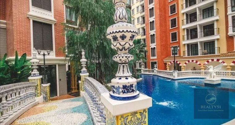 รูป ขายคอนโดจอมเทียน Espana Condo Pattaya 1 นอน 34 ตร.ม. วิวสระ Foreign Quota 2.69 ล้าน - รูปที่ 10/12