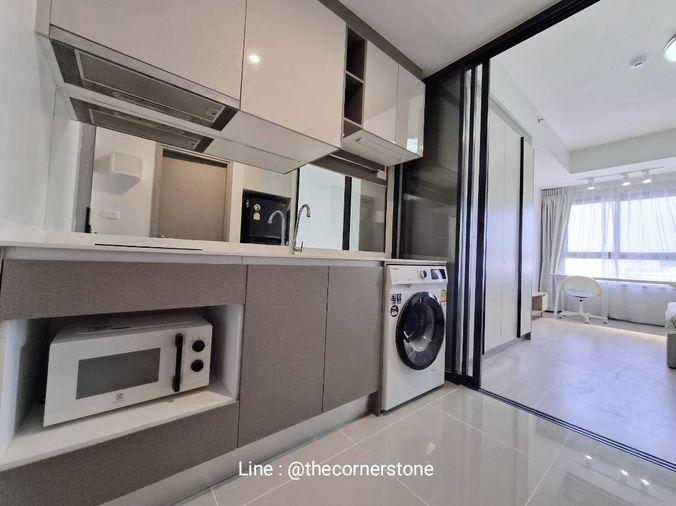 picture Ready to move in : " 𝐈𝐝𝐞𝐨 𝐑𝐚𝐦𝐚 𝟗 - 𝐀𝐬𝐨𝐤𝐞" Studio 26 Sq.m. 19th Floor Near : MRT-Rama 9 - 15/19