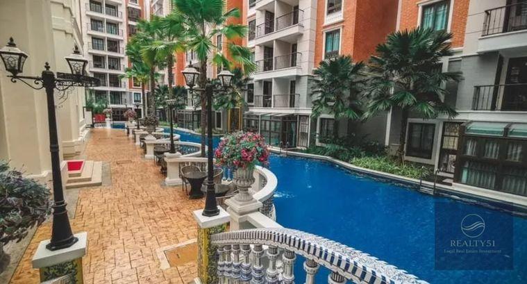 รูป ขายคอนโดจอมเทียน Espana Condo Pattaya 1 นอน 34 ตร.ม. วิวสระ Foreign Quota 2.69 ล้าน - รูปที่ 1/12