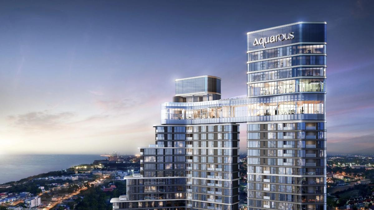รูป Aquarous Jomtien Pattaya | 1 ห้องนอน เริ่ม 5.56 ล้าน ใกล้หาด 500 ม. - รูปที่ 7/38