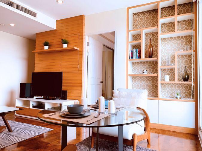 รูป 🔥 Baan Siri 31 ห้องสวย 1 Bedroom ชั้น 12 ขนาด 59 ตร.ม. ห้องใหญ่ใจกลางสุขุมวิท ใกล้ BTS พร้อมพงษ์ เพียง 39,000 บาท/เดือน! 🏙️✨ - รูปที่ 8/11