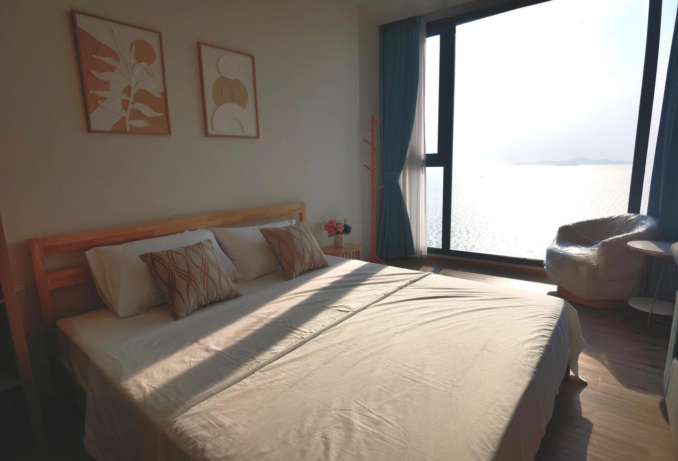 รูป 1 Bedroom Sea View Condo for Rent AROM WONGAMAT Pattaya - รูปที่ 6/10