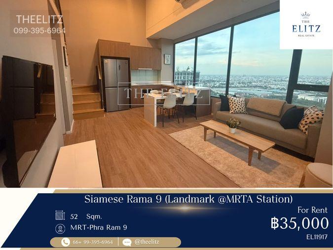 รูป ✨ High-Ceiling Multi-Use Landmark on Rama 9 Road | Steps Away from Future Orange Line MRTA Station ✨ - รูปที่ 1/37