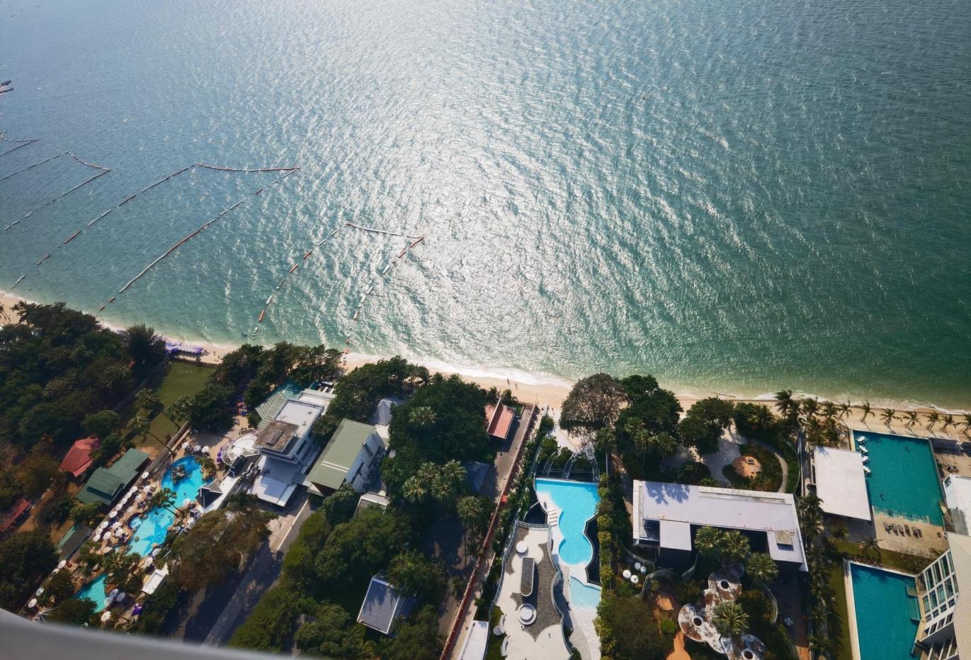 รูป 1 Bedroom Sea View Condo for Rent AROM WONGAMAT Pattaya - รูปที่ 8/10