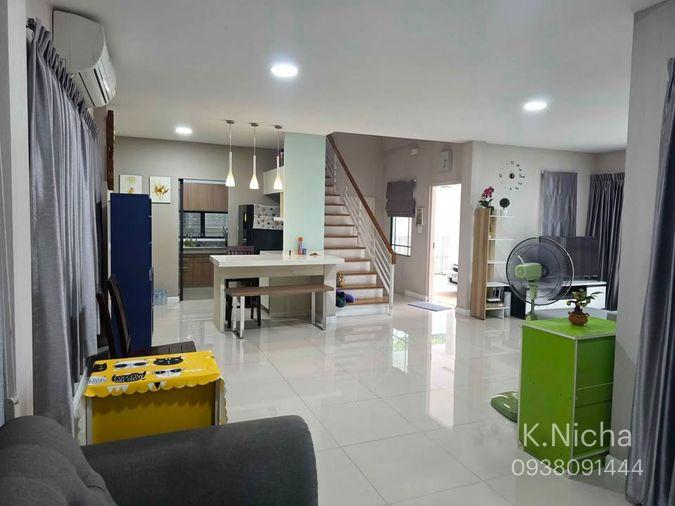 รูป HR3789ให้เช่าบ้านเดี่ยว 2 ชั้น มัณฑนา เลค วัชรพล (ถนนสุขาภิบาล 5) บ้านสวย เฟอร์ฯ ครบ เครื่องซัก-อบผ้าในตัว ส่วนกลางทะเลสาบใหญ่ ใกล้ทางด่วน - รูปที่ 10/42