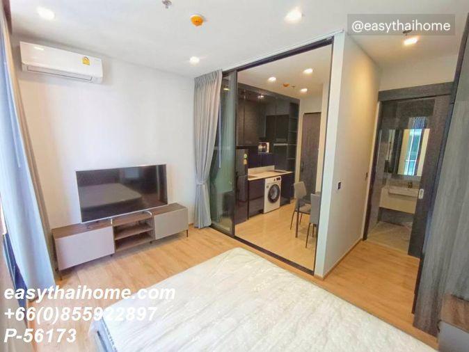 รูป P-56173 ให้เช่า โนเบิล อราวน์ อารีย์ | ห้องสตูดิโอ 1 ห้องน้ำ | วิวเมือง | ใกล้ BTS | พร้อมเข้าอยู่ 📞 Line ID: @easythaihome | 085-592-2897 - รูปที่ 2/7