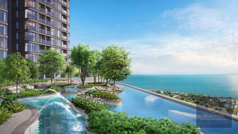 รูป Aquarous Jomtien Pattaya | 1 ห้องนอน เริ่ม 5.56 ล้าน ใกล้หาด 500 ม. - รูปที่ 9/38